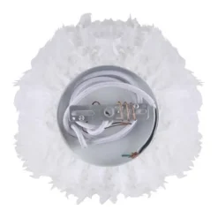 Best Reviews Of Patriot Lighting® Aldora White 1-Light Pendant
