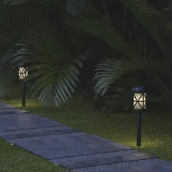 Best Reviews Of Patriot Lighting® Solar Integrated Led Colfax Landscape Light – 4 Pack