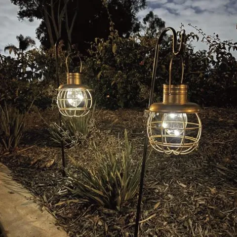 Best Reviews Of Patriot Lighting® Solar Integrated Led Copper Metal Cage Lantern Landscape Light