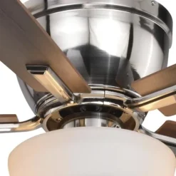 Best Reviews Of Patriot Lighting™ Sabrina 42″ Brushed Nickel Led Ceiling Fan