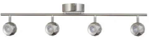 Best Reviews Of Patriot Lighting® Siobhan Satin Nickel Led Track Light