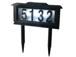Best Reviews Of Patriot Lighting® Solar Integrated Led Address Sign Landscape Light