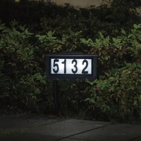 Best Reviews Of Patriot Lighting® Solar Integrated Led Address Sign Landscape Light