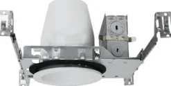 Best Reviews Of Patriot Lighting 4″ New Construction Non-Ic Recessed Housing With White Baffle (4-Pack)