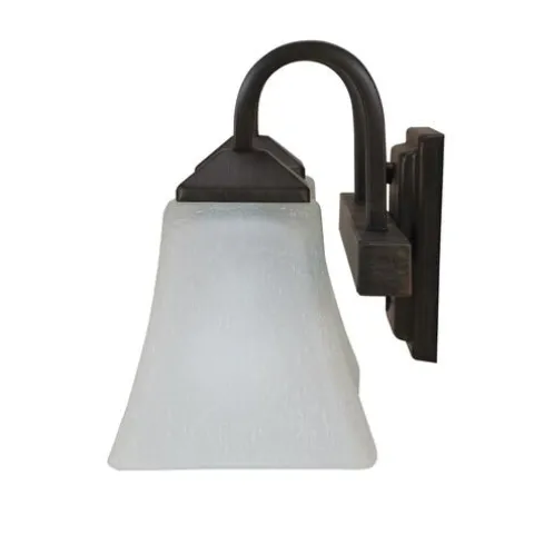 Best Reviews Of Patriot Lighting® Squire Brushed Bronze 2-Light Vanity Light