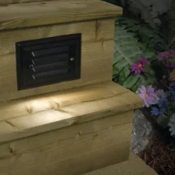 Best Reviews Of Patriot Lighting® Creston Ii Low Voltage Led Deck Landscape Light