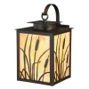 Best Reviews Of Patriot Lighting® Cattail Burnished Bronze Outdoor Wall Light