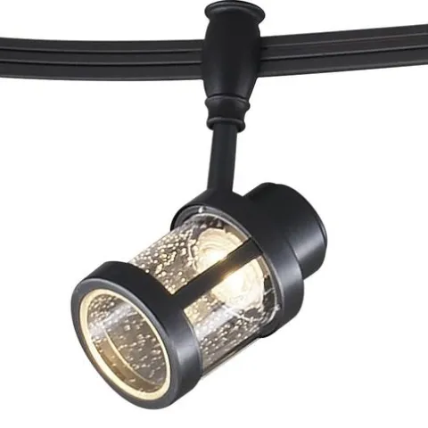 Best Reviews Of Patriot Lighting® Delon 5-Light Integrated Flexible Rail Led Track Light Set