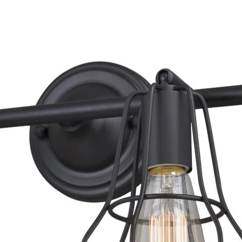 Best Reviews Of Patriot Lighting® Clybourn Oil Rubbed Bronze 4 Light Vanity Light