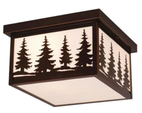 Best Reviews Of Patriot Lighting® Forest Burnished Bronze Outdoor Ceiling Light
