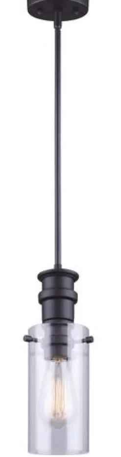 Best Reviews Of Patriot Lighting® Samuel Bronze 1-Light Pendant