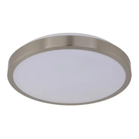 Best Reviews Of Patriot Lighting® Lato Satin Nickel Integrated Led Flush Mount Ceiling Light