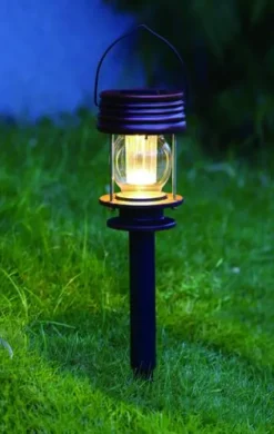 Best Reviews Of Patriot Lighting® Solar Integrated Led Lignite Hanging Landscape Light
