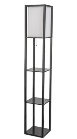 Best Reviews Of Patriot Lighting® Square Shelf Tower Floor Lamp