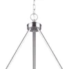 Best Sale Patriot Lighting® Caylon Brushed Nickel 3 Light Pendant