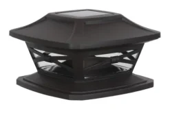 Best Sale Patriot Lighting® Solar Integrated Led Crosby Bronze Post Cap Landscape Light