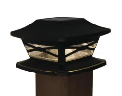 Best Sale Patriot Lighting® Solar Integrated Led Crosby Bronze Post Cap Landscape Light