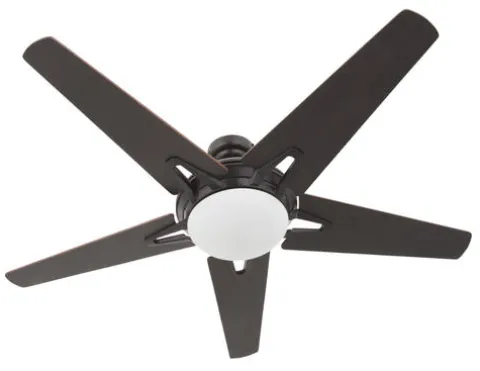 Best Sale Patriot Lighting™ Midori Ii 52″ Oil-Rubbed Bronze Indoor Led Ceiling Fan