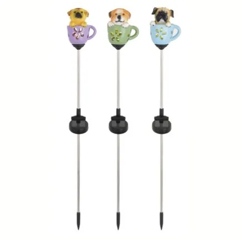 Best Sale Patriot Lighting® Solar Integrated Led Teacup Pup Landscape Light – Assorted