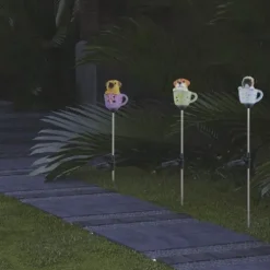 Best Sale Patriot Lighting® Solar Integrated Led Teacup Pup Landscape Light – Assorted
