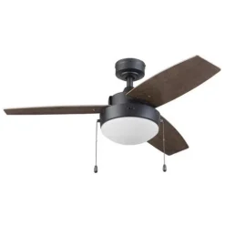 Best Sale Patriot Lighting® Joselynn 42″ Bronze Indoor Led Ceiling Fan
