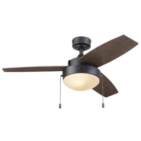 Best Sale Patriot Lighting® Joselynn 42″ Bronze Indoor Led Ceiling Fan