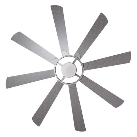 Best Sale Patriot Lighting™ Holland 68″ Painted Galvanized Indoor/Outdoor Integrated Led Ceiling Fan