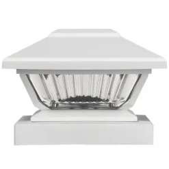 Best Sale Patriot Lighting® Solar Led Lucy White Post Cap Landscape Light 2-Pack