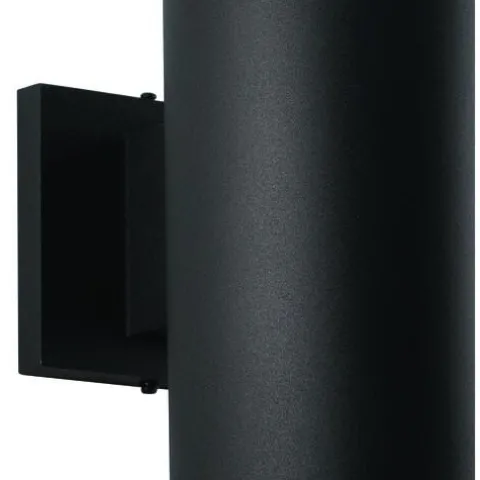 Best Sale Patriot Lighting® Chiasso Textured Black 2-Light Outdoor Wall Light