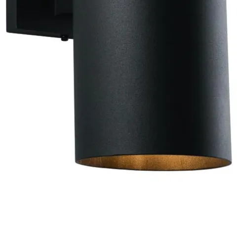 Best Sale Patriot Lighting® Chiasso Textured Black 2-Light Outdoor Wall Light