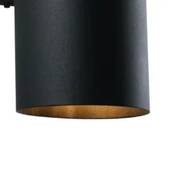 Best Sale Patriot Lighting® Chiasso Textured Black 2-Light Outdoor Wall Light