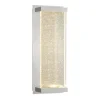 Best Sale Patriot Lighting® Paradiso Satin Nickel Integrated Led Outdoor Wall Light