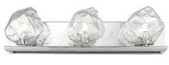Best Sale Patriot Lighting® Icelyn Chrome 3-Light Vanity Light