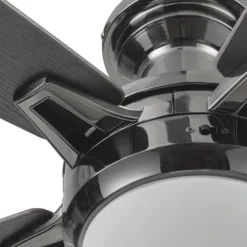 Best Sale Patriot Lighting™ Ogun 52″ Gunmetal Indoor Led Ceiling Fan