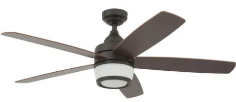 Best Sale Patriot Lighting™ Taylor 48″ Espresso Indoor Led Ceiling Fan