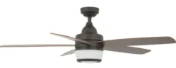 Best Sale Patriot Lighting™ Taylor 48″ Espresso Indoor Led Ceiling Fan
