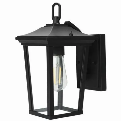 Best Sale Patriot Lighting® Tommy Black Led Outdoor Wall Light 2-Pack