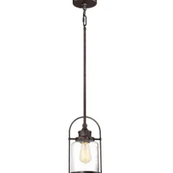 Best Sale Patriot Lighting® Resto Imperial Bronze 1-Light Mini Pendant