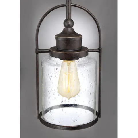 Best Sale Patriot Lighting® Resto Imperial Bronze 1-Light Mini Pendant
