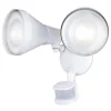 Best Sale Patriot Lighting® Dualux White Dual Head Motion Sensor Outdoor Security Flood Light