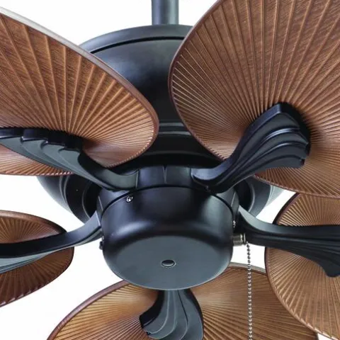 Best Sale Patriot Lighting™ Florida Breeze 52″ Bronze Indoor/Outdoor Led Ceiling Fan