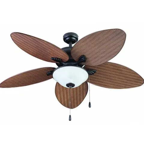 Best Sale Patriot Lighting™ Florida Breeze 52″ Bronze Indoor/Outdoor Led Ceiling Fan