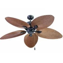 Best Sale Patriot Lighting™ Florida Breeze 52″ Bronze Indoor/Outdoor Led Ceiling Fan