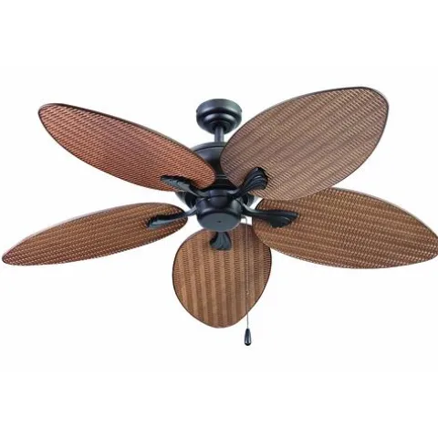 Best Sale Patriot Lighting™ Florida Breeze 52″ Bronze Indoor/Outdoor Led Ceiling Fan