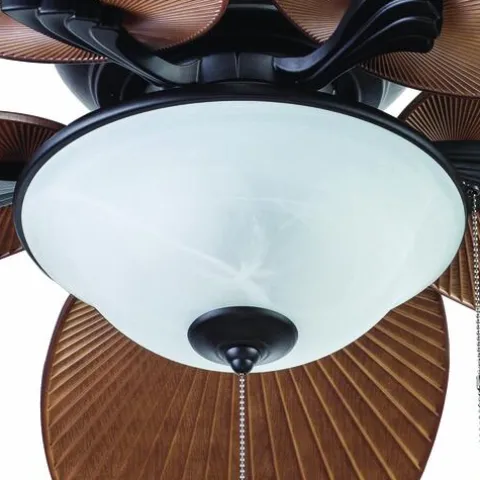 Best Sale Patriot Lighting™ Florida Breeze 52″ Bronze Indoor/Outdoor Led Ceiling Fan