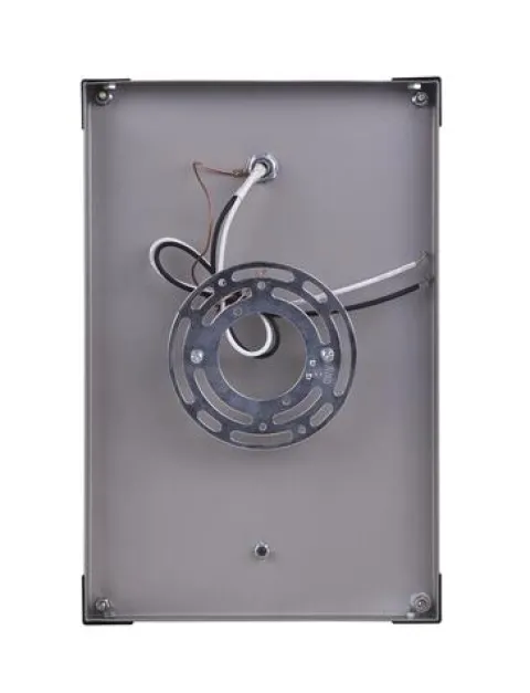 Best Sale Patriot Lighting® Hendron Matte Black And Gray Outdoor Wall Light