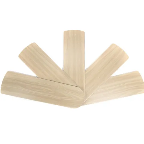 Best Sale Patriot Lighting® 52″ Light Oak/White Ceiling Fan Replacement Blades – 5 Pcs/Set