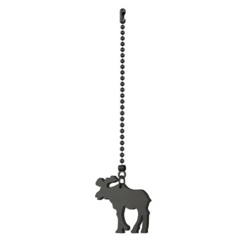 Brand New Patriot Lighting® New Bronze Moose Pull Chain