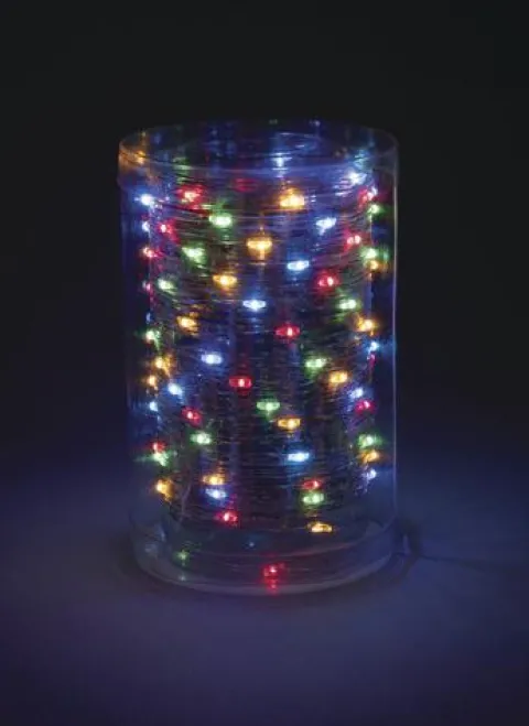 Brand New Patriot Lighting® 33′ 100 Light Multi-Color Led Fairy String Light