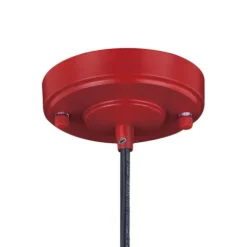 Brand New Patriot Lighting® Dorado Red Outdoor Pendant Light